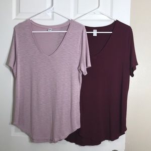 Old Navy Luxe Tees